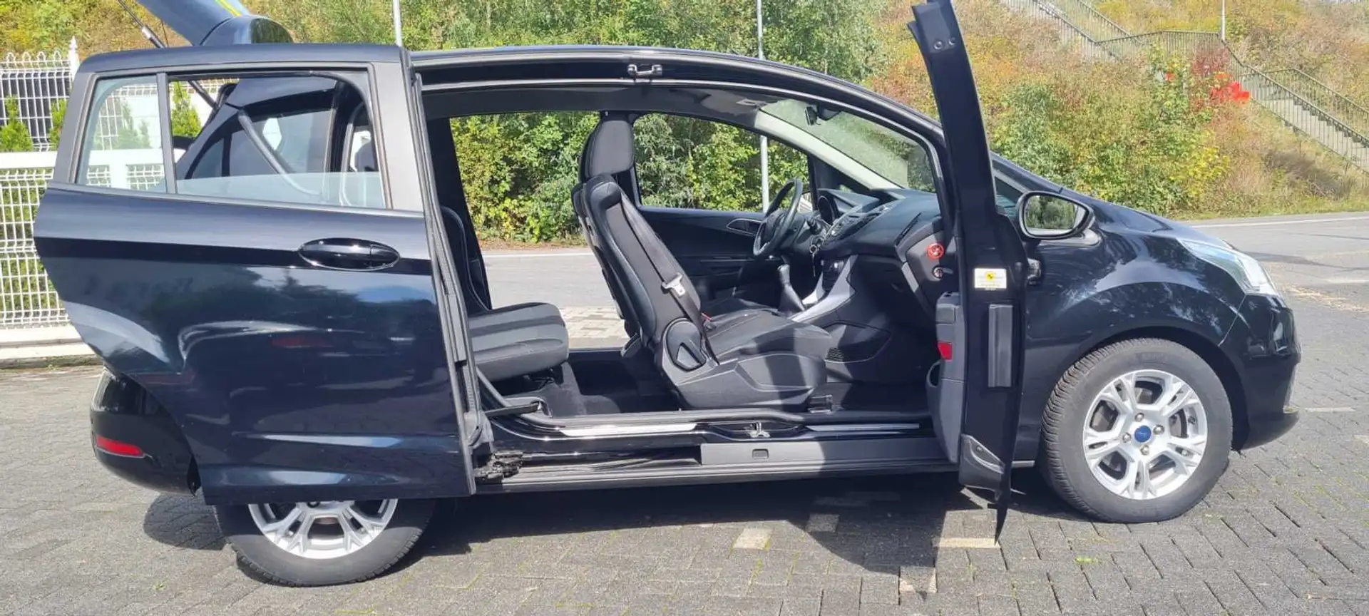 Ford B-Max Sync Edition-voll Scheckheft-1. Hand-wunderschö Noir - 1