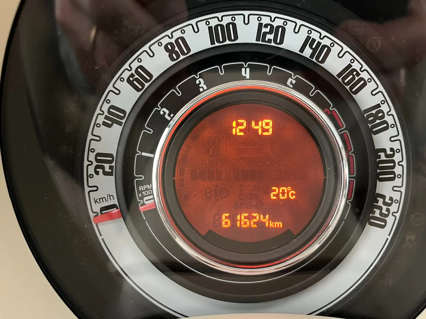 Fiat 500 500 III 1.2 Lounge 69cv my14 Grigio - 2