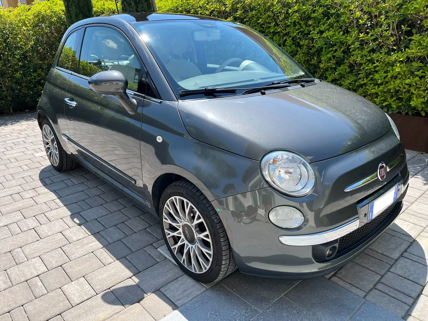 Fiat 500 500 III 1.2 Lounge 69cv my14 Grigio - 1