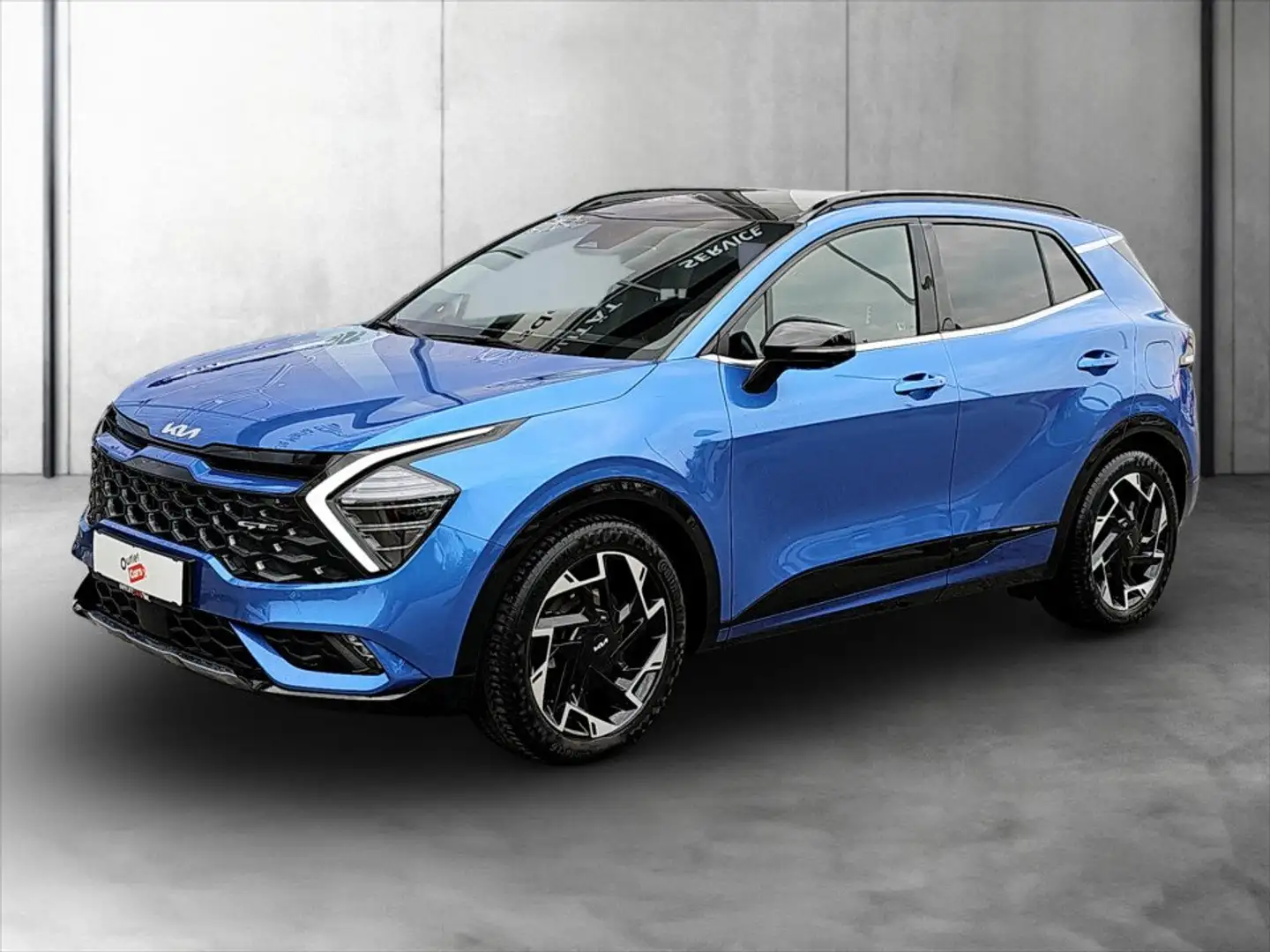 Kia Sportage T-GDI AUT. GT-Line RADAR+CARPLAY+LEDER Blau - 2