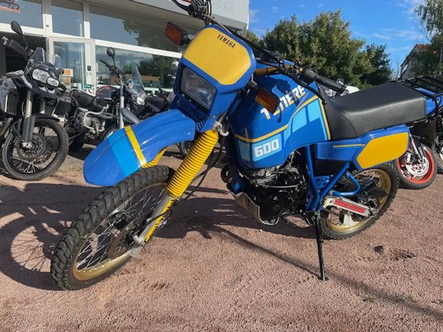 Yamaha XT 600 Z Tenere Blauw - 2