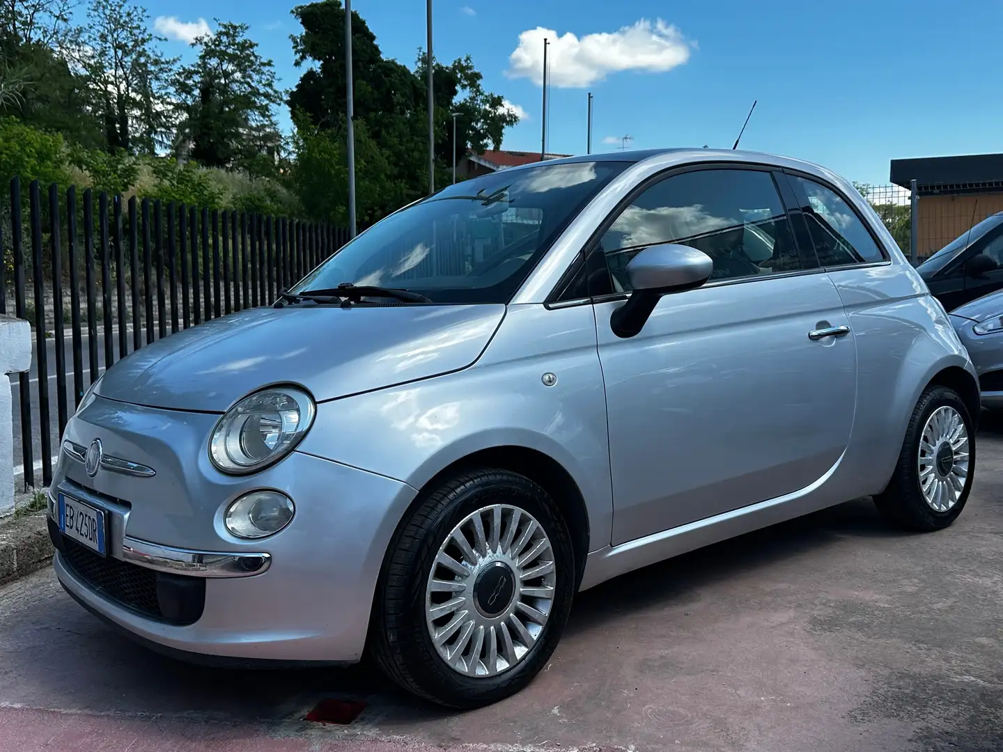 Fiat 500 1.2 AUTOM GPL Grigio - 2