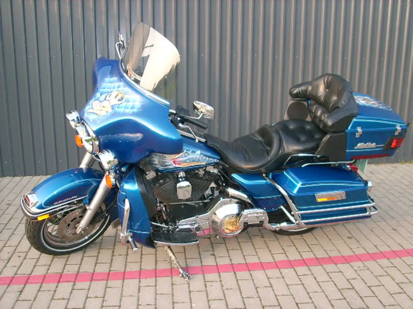 Harley-Davidson Electra Glide Ultra Classic Azul - 1