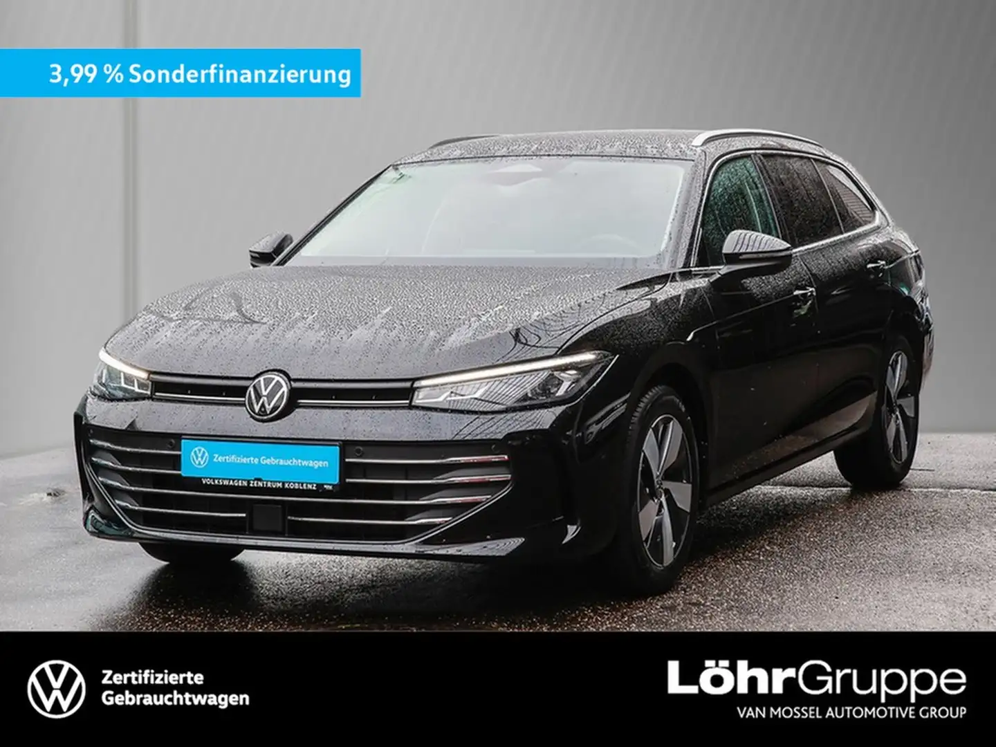 Volkswagen Passat Variant 2.0 TDI DSG Business AHK/RFK/Navi Schwarz - 1
