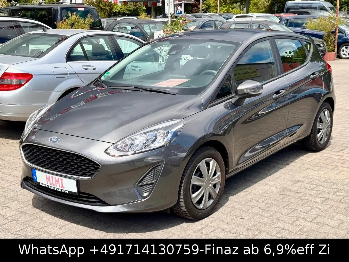 Ford Fiesta Cool & Connect-1.HAND-KLIMA-SHZG-PDC-ALLW Grau - 1