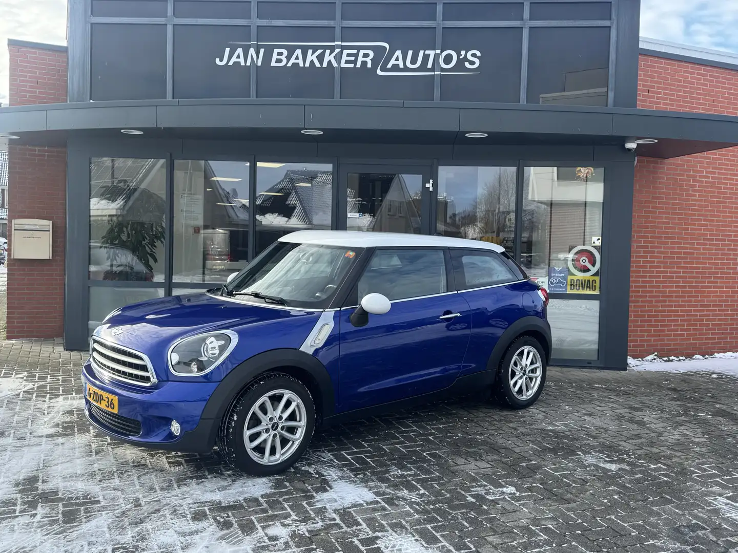 MINI Cooper D Paceman 1.6 Knockout Edition Navigatie  Bleutooth  Trekhaa Blau - 1