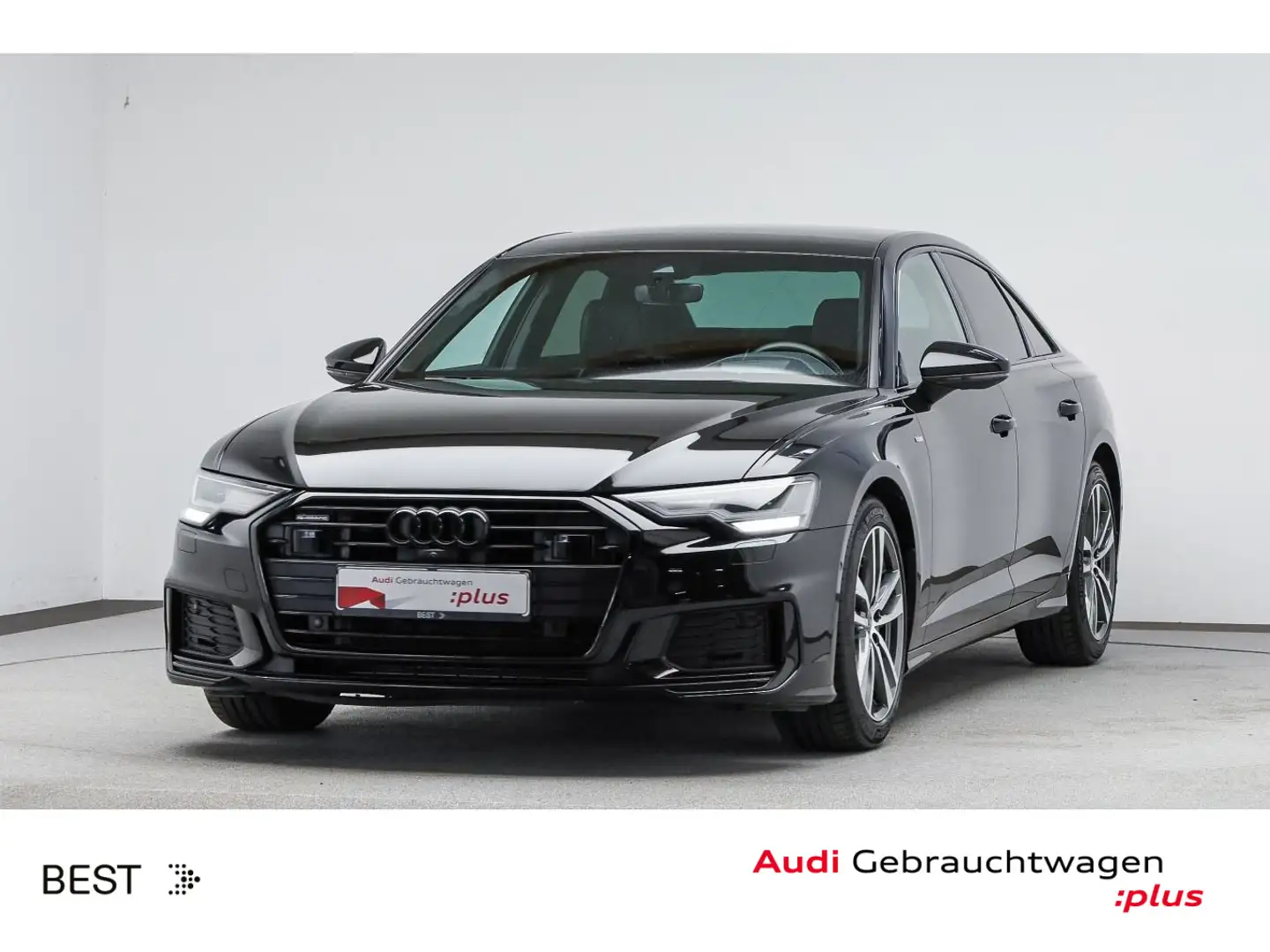 Audi A6 50 TDI quattro S-LINE*LED*AHK*PANO* Negro - 1