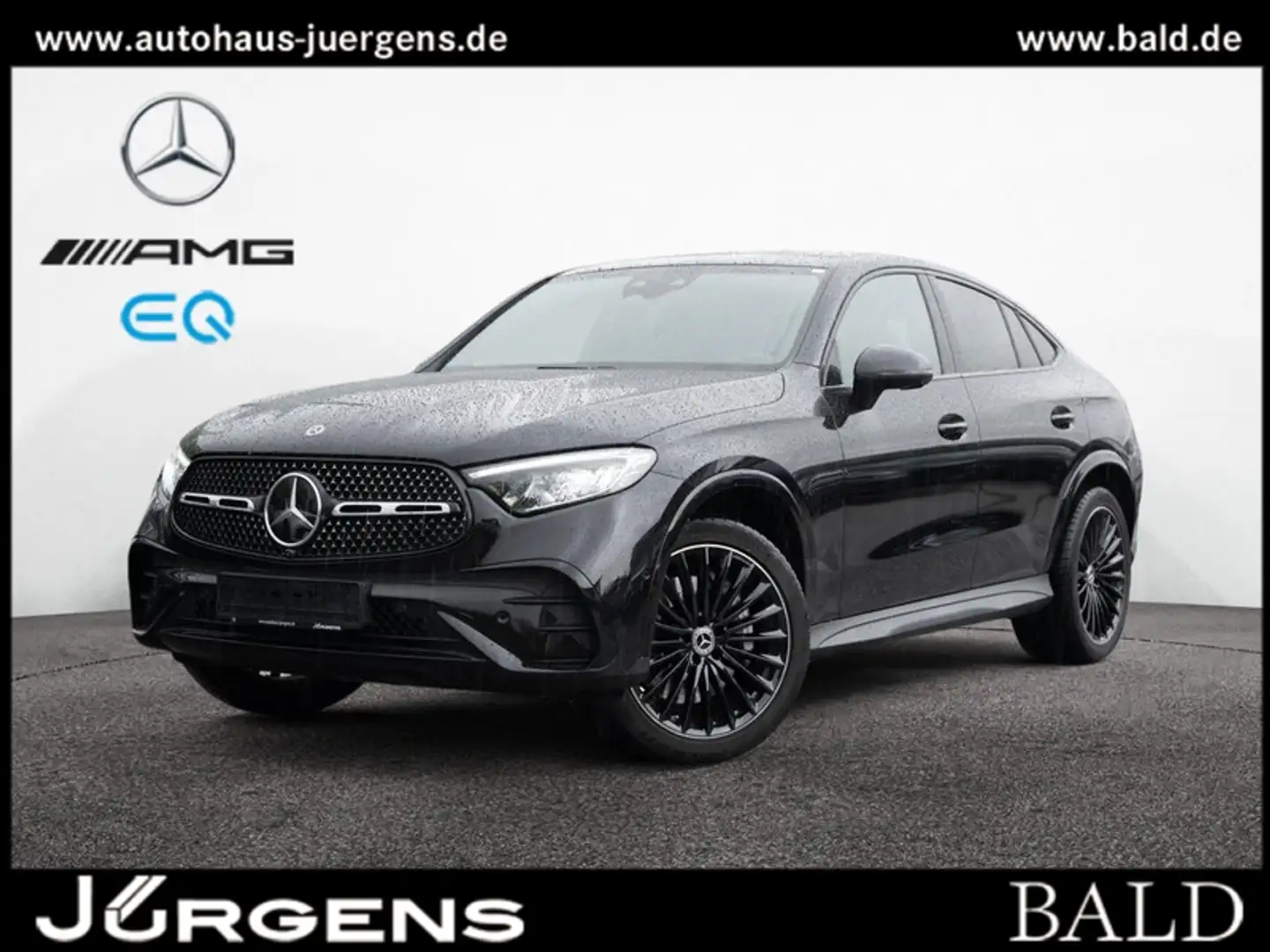 Mercedes-Benz GLC 300 d 4M Coupé AMG-Sport/Night/AHK/Pano/Burm Zwart - 2