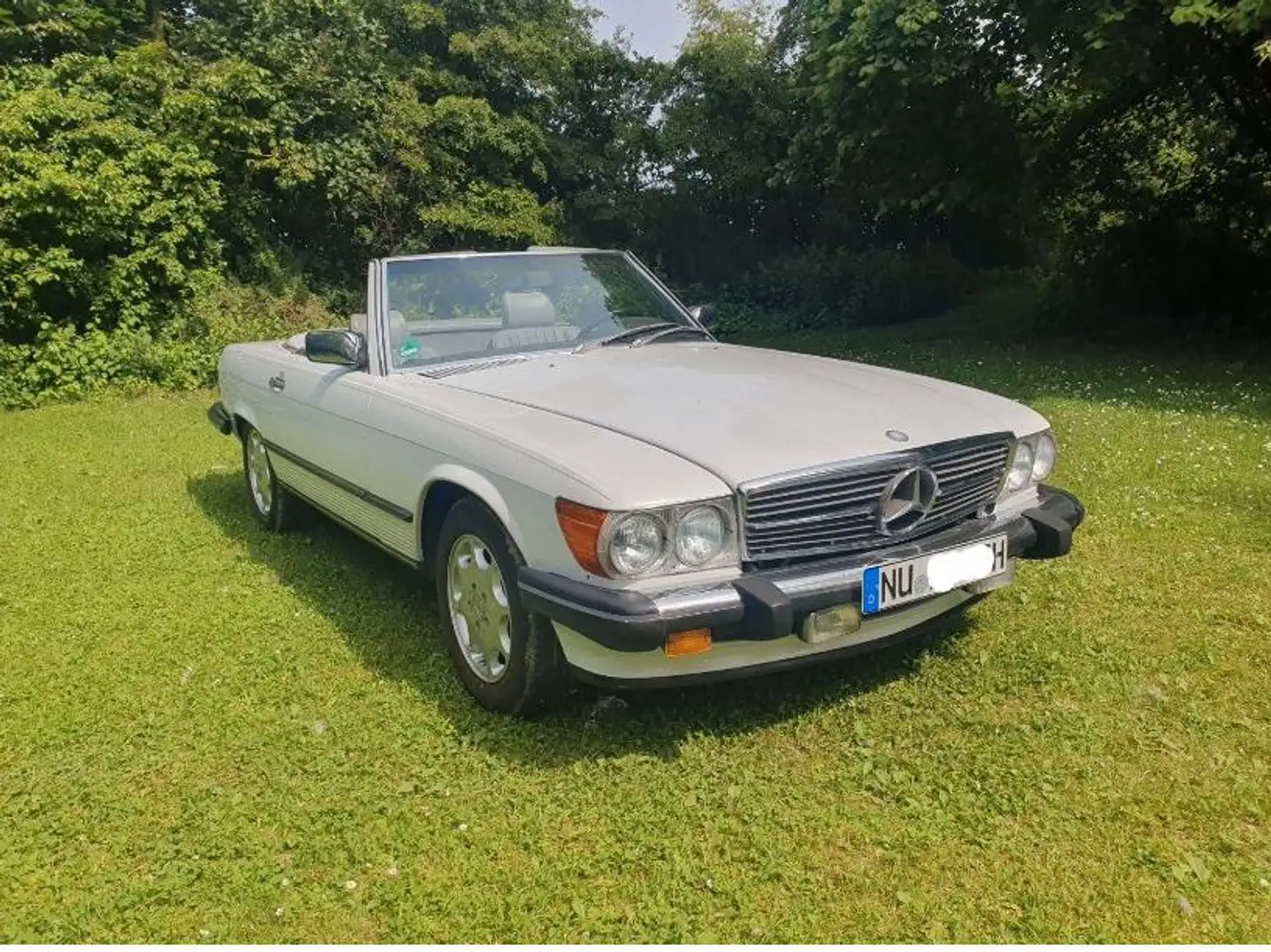 Mercedes-Benz SL 560 Fehér - 1