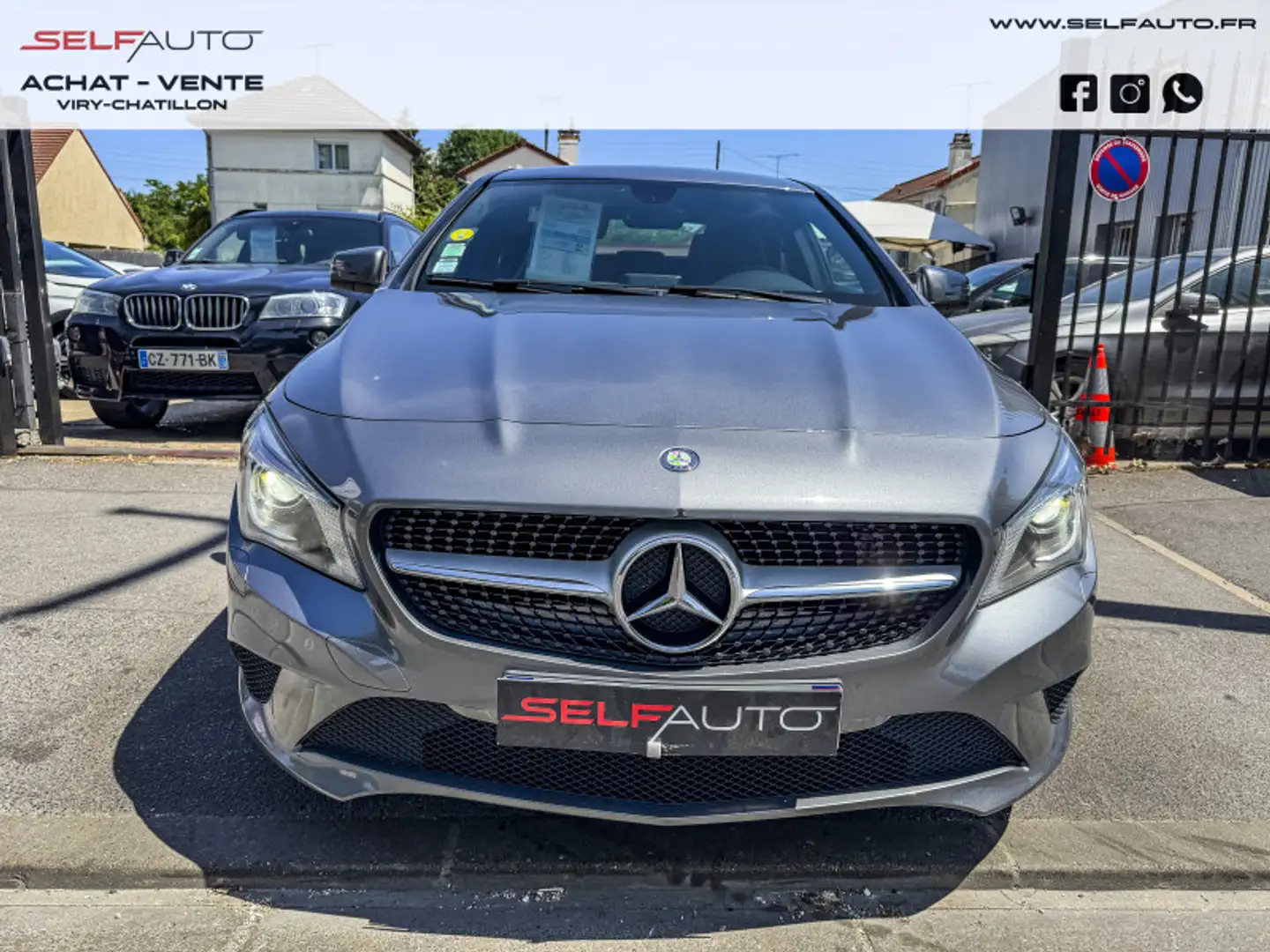 Mercedes-Benz CLA 220 220 CDI SENSATION 7G-DCT Gris - 2