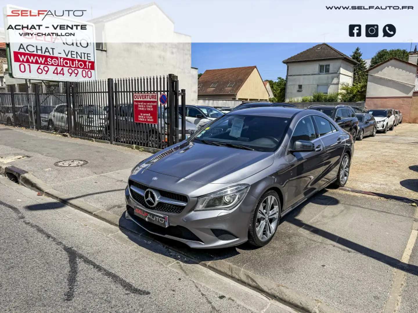 Mercedes-Benz CLA 220 220 CDI SENSATION 7G-DCT Gris - 1