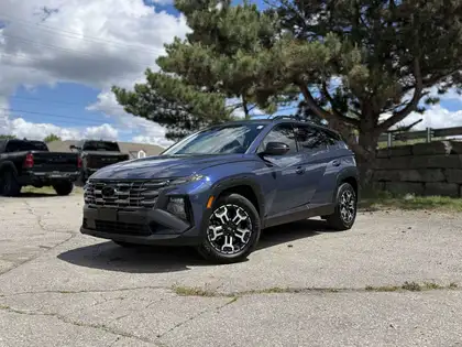 Blue 2025 Hyundai Tucson SUV / Crossover All-Wheel Drive Automatic