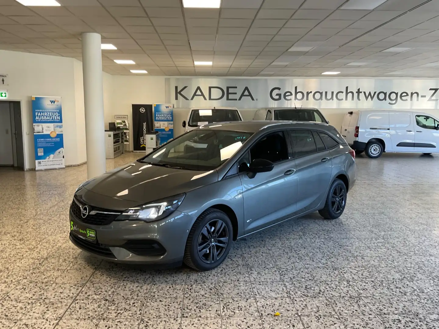 Opel Astra K Sports Tourer 1.4 Turbo Automatik Grau - 2