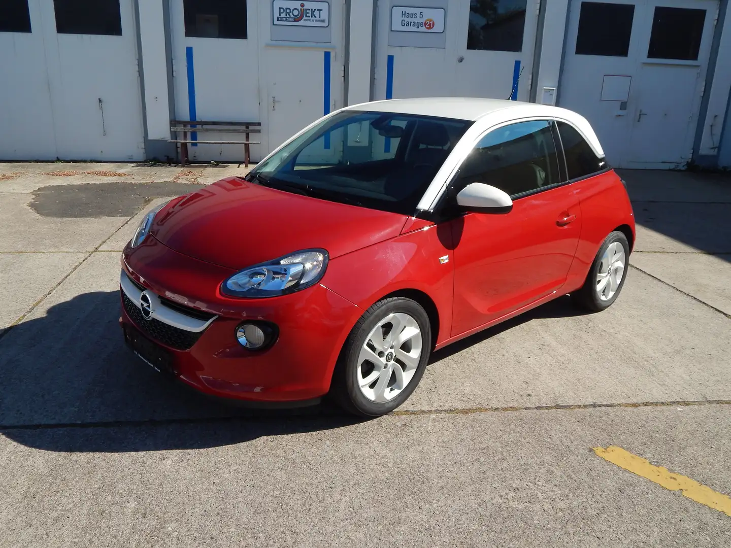 Opel Adam Jam*AUS OPAS GARAGE 58000 TKM*LM*TOP* Rot - 1