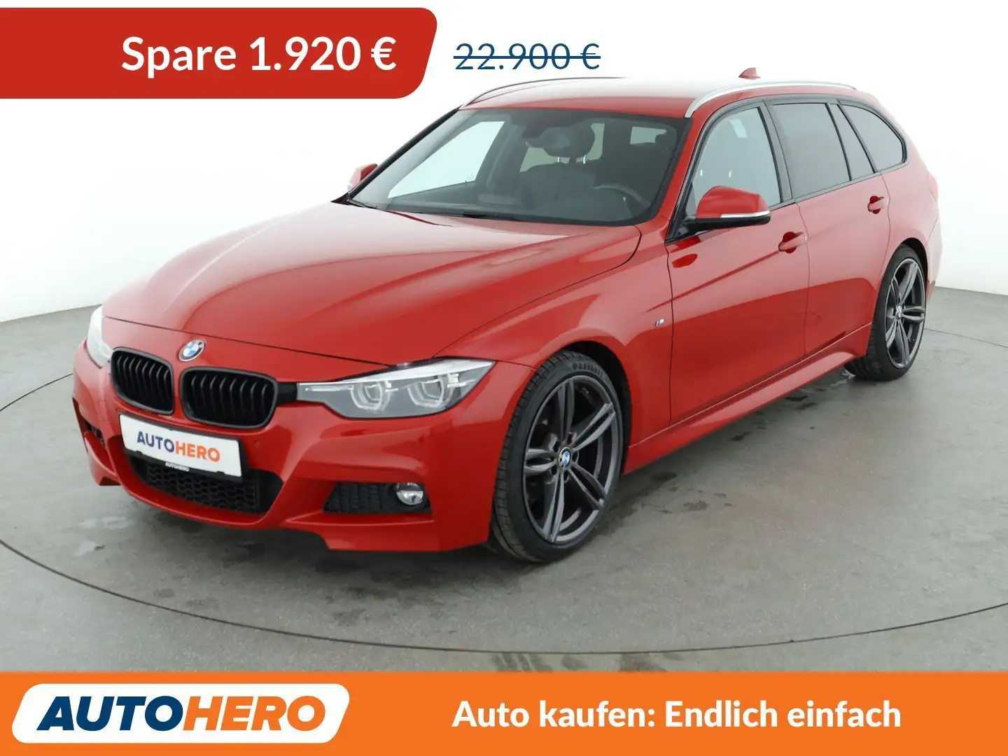 BMW 320 320i M Sport Shadow Aut.*NAVI*LED*TEMPO*PDC* Rot - 1