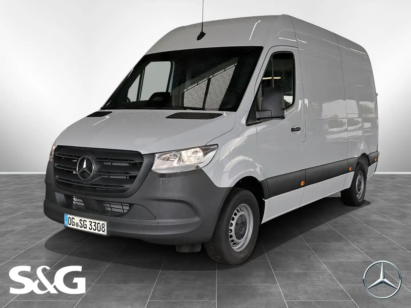 Mercedes-Benz Sprinter 315 CDI MBUX+RüKam+AHK+Hecktür 2-fl+ Wit - 1
