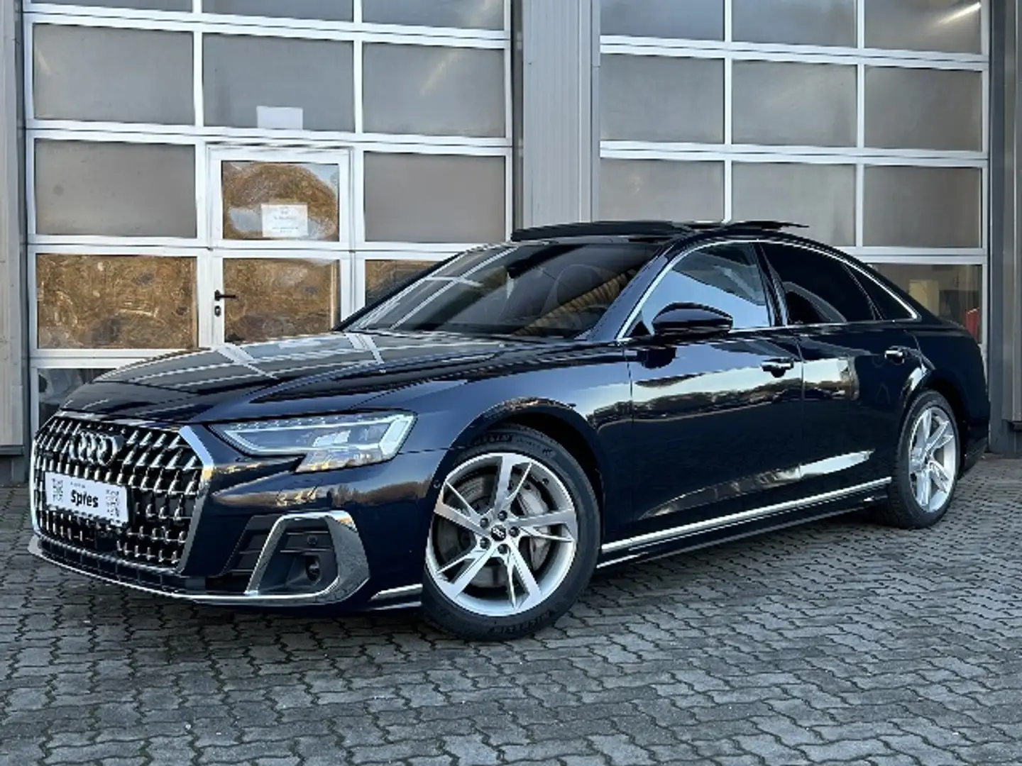Audi A8 55 TFSI / Matrix / Schiebedach / B&O / HeadUp Blau - 1