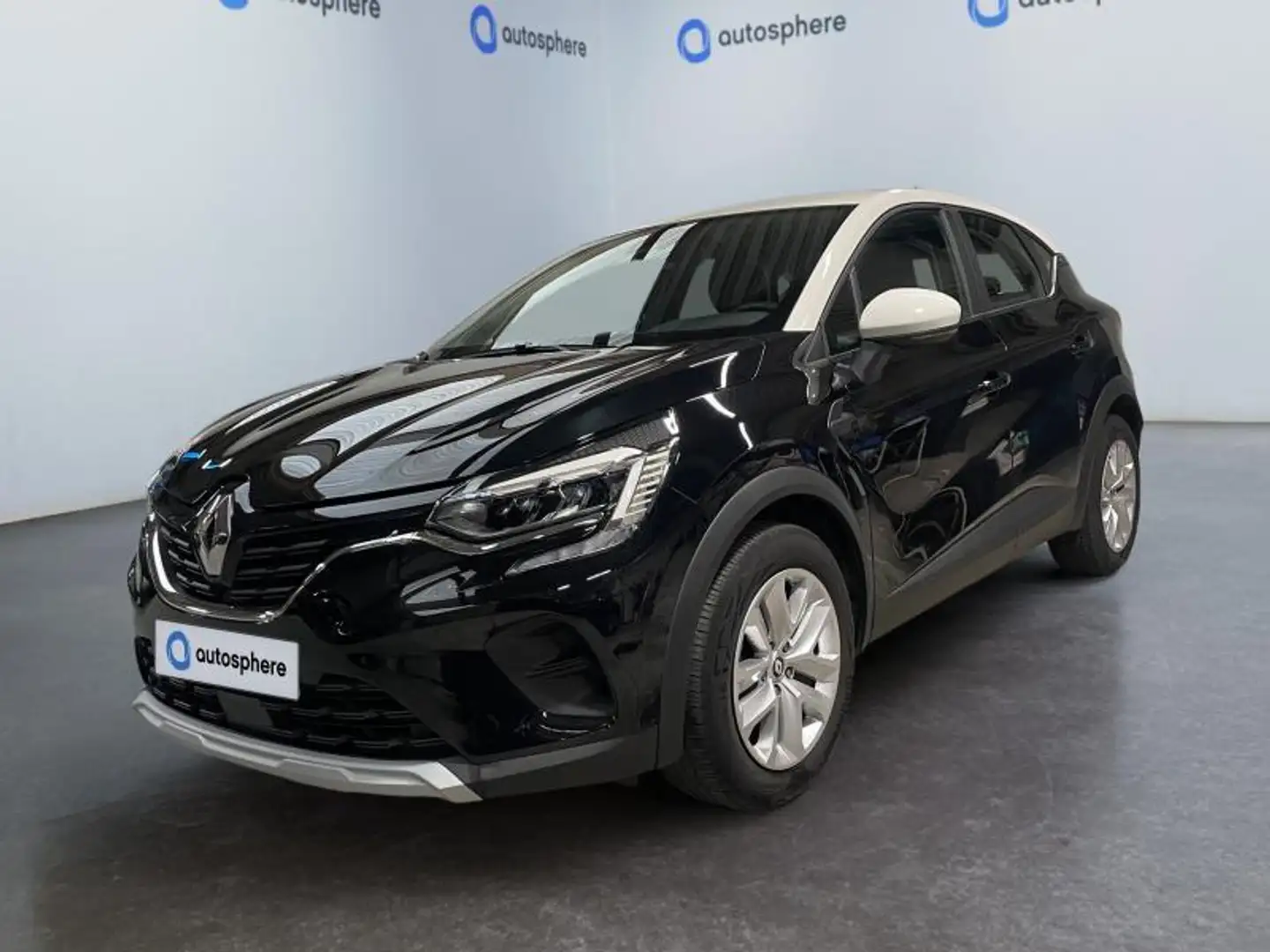 Renault Captur GPS*APS Ar*Clim*Régul Zwart - 1