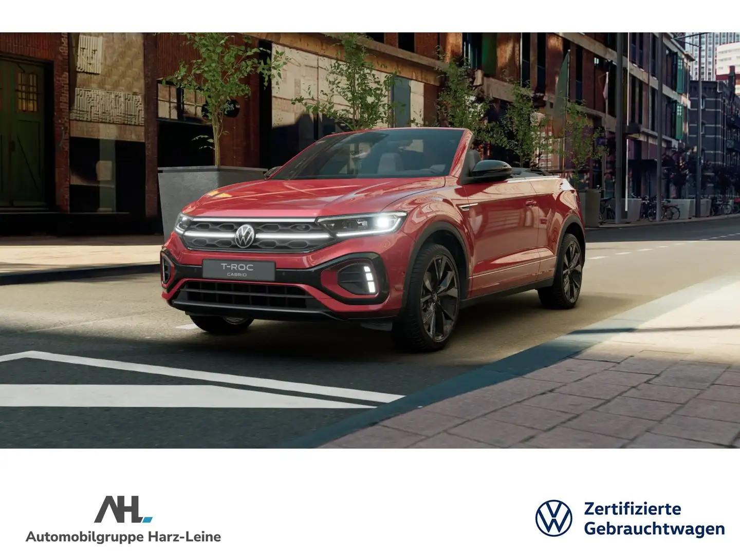 Volkswagen T-Roc Cabriolet 1.5 TSI R-Line BlackStyle Stand.hz. AHK Rot - 1