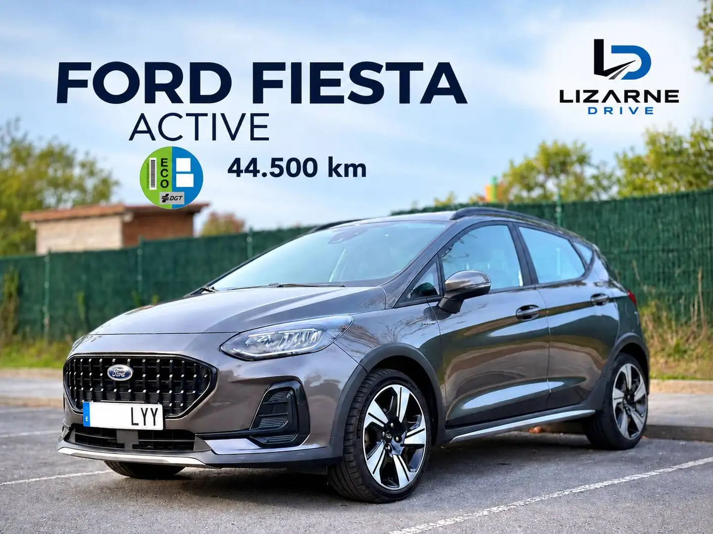Ford Fiesta Active Fiesta 1.0 EcoBoost MHEV Active 125 Gris - 1