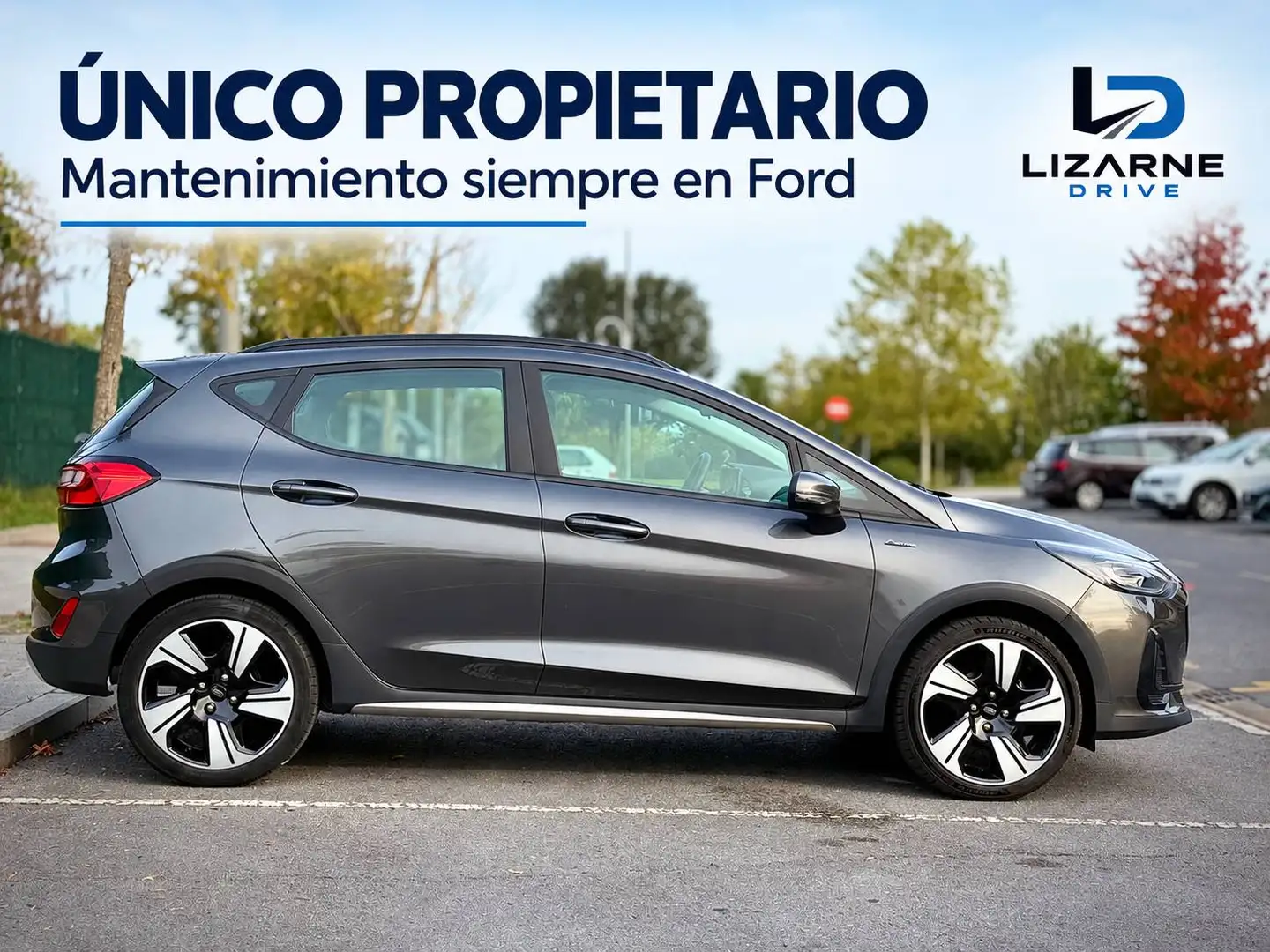Ford Fiesta Active Fiesta 1.0 EcoBoost MHEV Active 125 Gris - 2