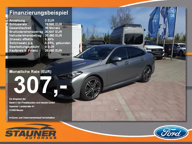 BMW 218 i Gran Coupe M-Sport Navi LED AHK Kamera