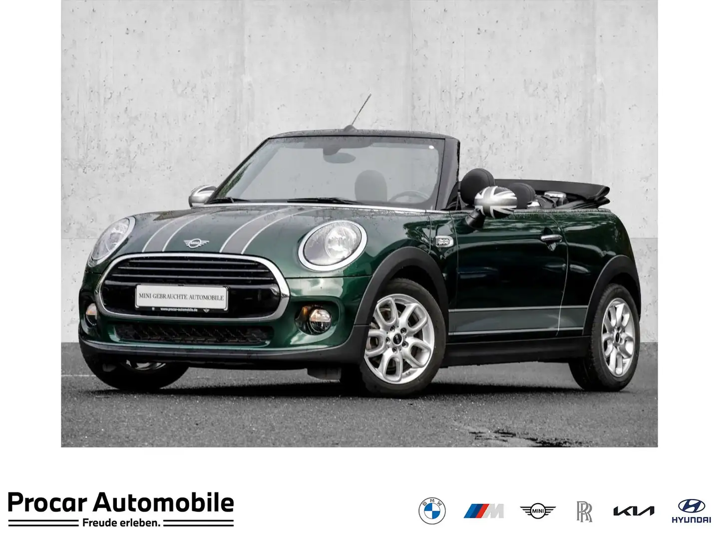 MINI Cooper Cabrio Cooper PEPPER ll+NAVI+SHZ+ISOFIX+16" LMR Grün - 1