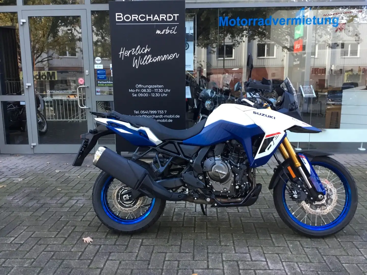 Suzuki V-Strom 800DE 4 Jahre Garantie, 84 PS Blanc - 1