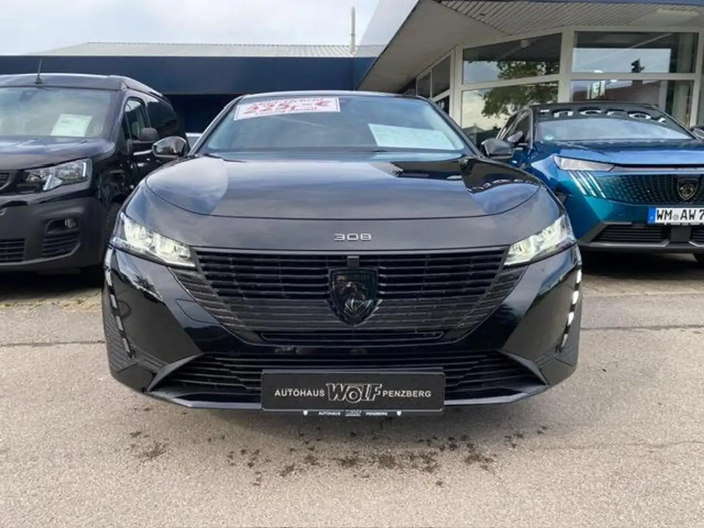 Peugeot 308 Style Hybrid 145 e-DSC6 Zwart - 2