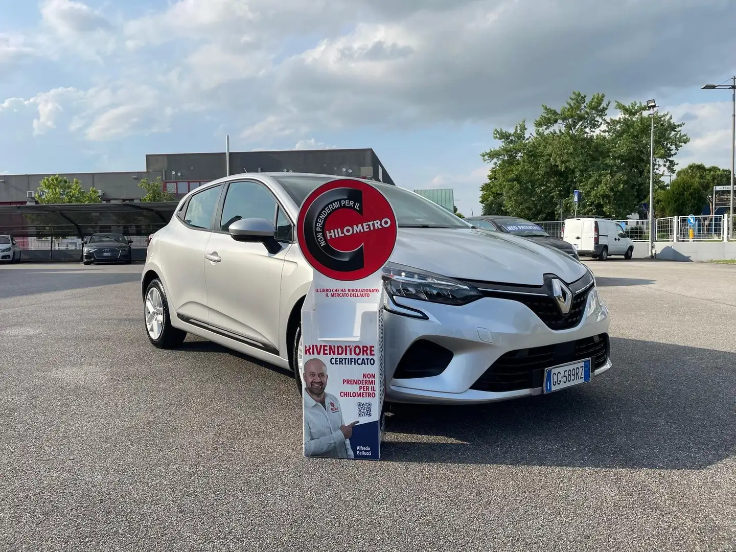 Renault Clio Clio 1.5 blue dci 100CV 6M BUSINESS "NAVY+PDC" Argent - 2