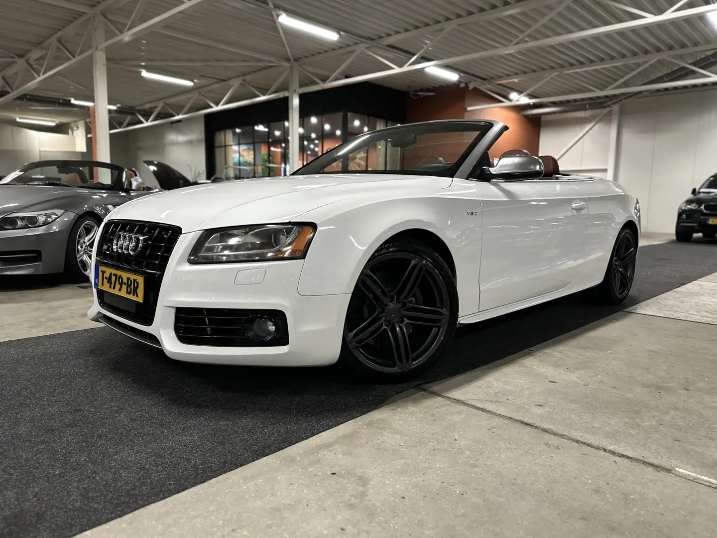 Audi S5 Cabriolet 3.0 TFSI Quattro Pro Line l B&O l Stoelk Alb - 1