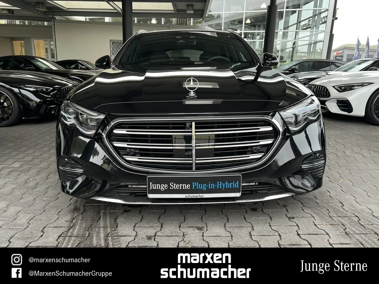 Mercedes-Benz E 300 E 300 de 4M T EXCLUSIVE Superscreen+Burm4D+AHK Schwarz - 2