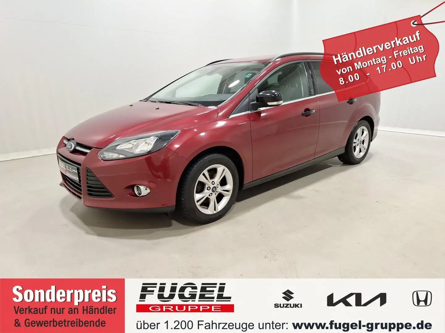 Ford Focus Turnier 1.0 EcoBoost Champions Edition SHZ Rot - 1