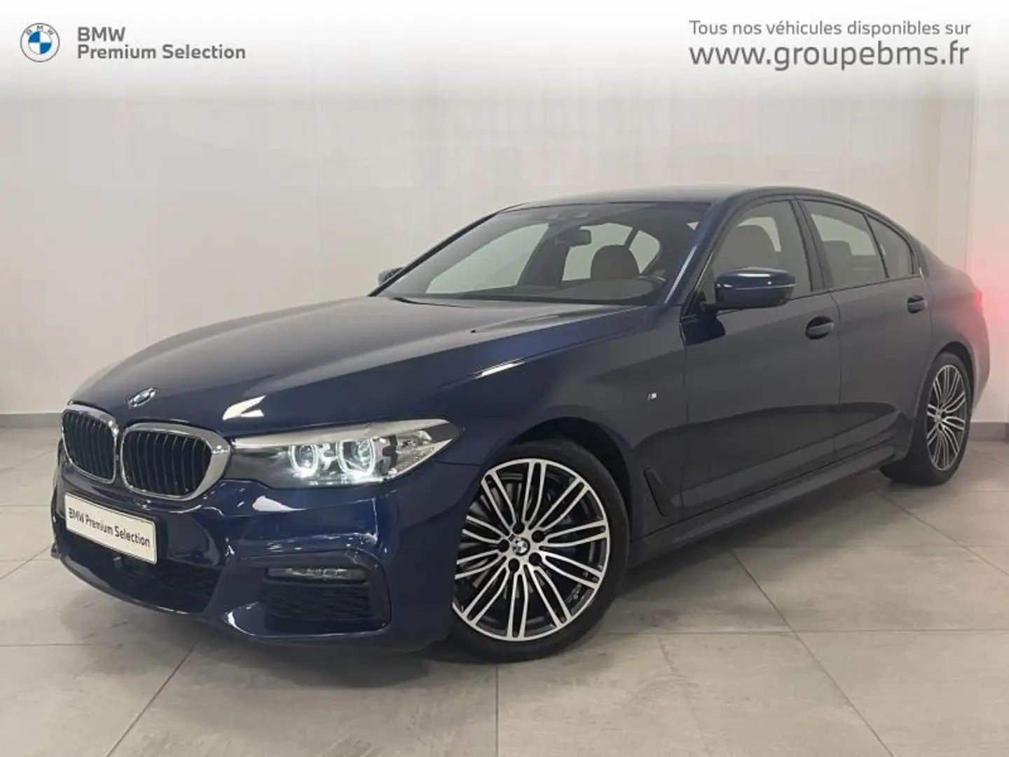 BMW 530 530dA xDrive 265ch M Sport Steptronic Euro6d-T Bleu - 1