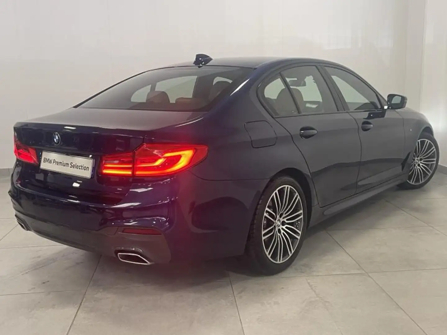 BMW 530 530dA xDrive 265ch M Sport Steptronic Euro6d-T Bleu - 2