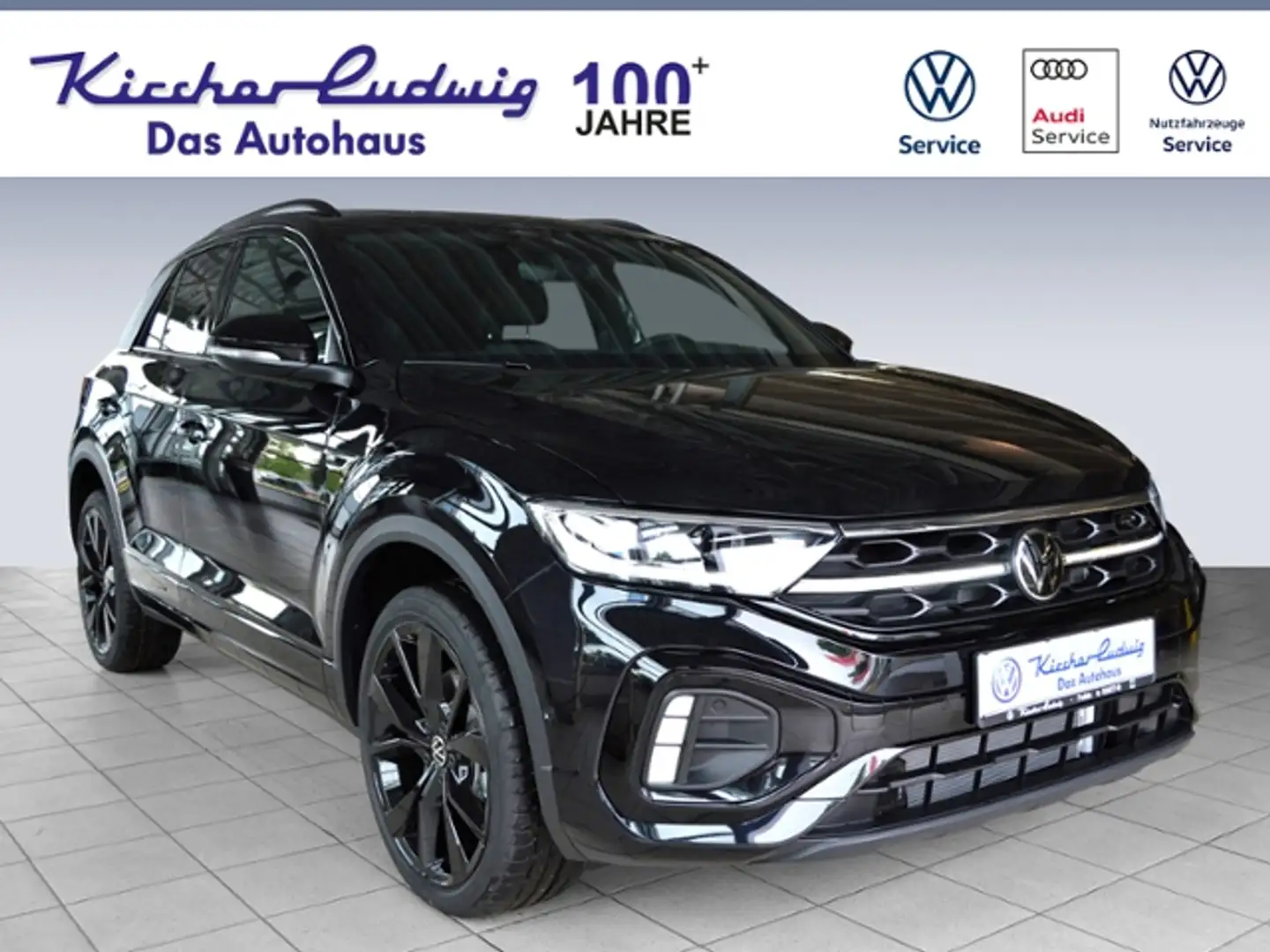 Volkswagen T-Roc 1,5 TSI DSG R-Line Black Style PANO IQ-LIGHT Schwarz - 1