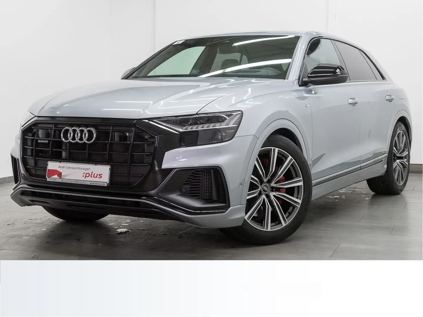 Audi Q8 60 TFSIe Q 2x S LINE S-SITZE MASSAGE HuD B&O Silber - 2
