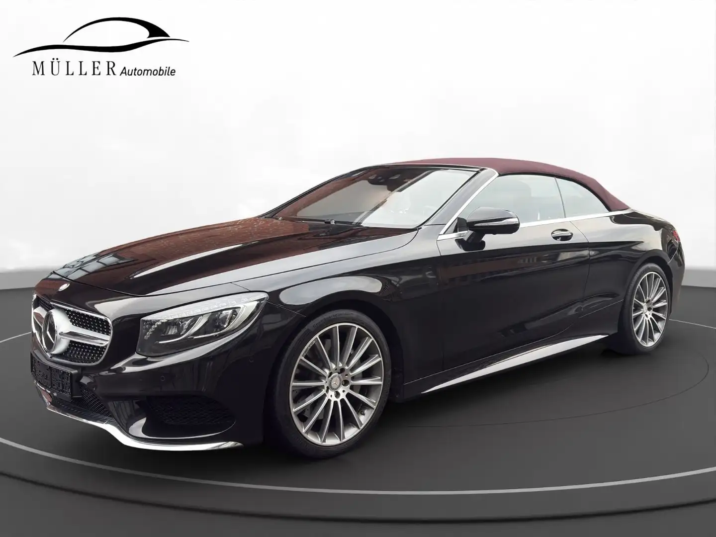 Mercedes-Benz S 500 Cabrio AMG-Line Garantie 6/26 Swarowski Nero - 1