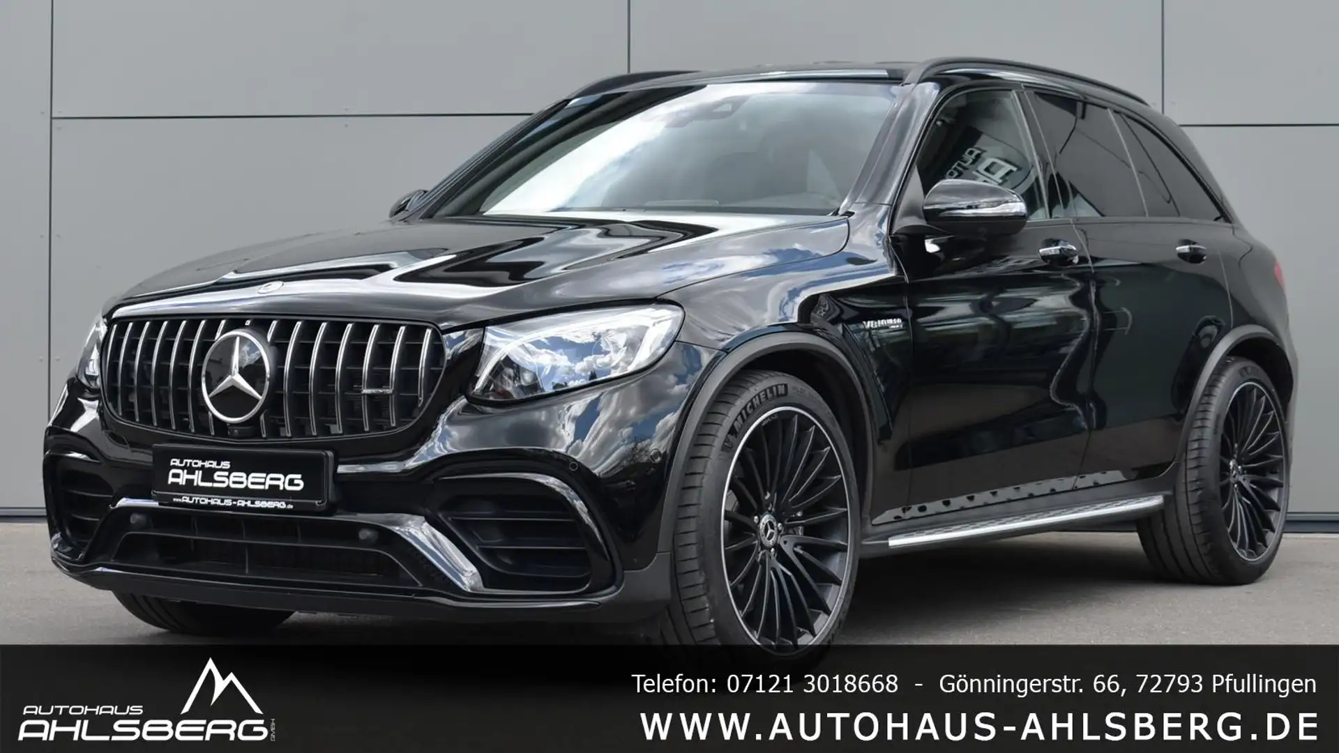 Mercedes-Benz GLC 63 AMG /4M+/ 360°/DISTR./AIR/HUD/BURMESTER/21" Negru - 1