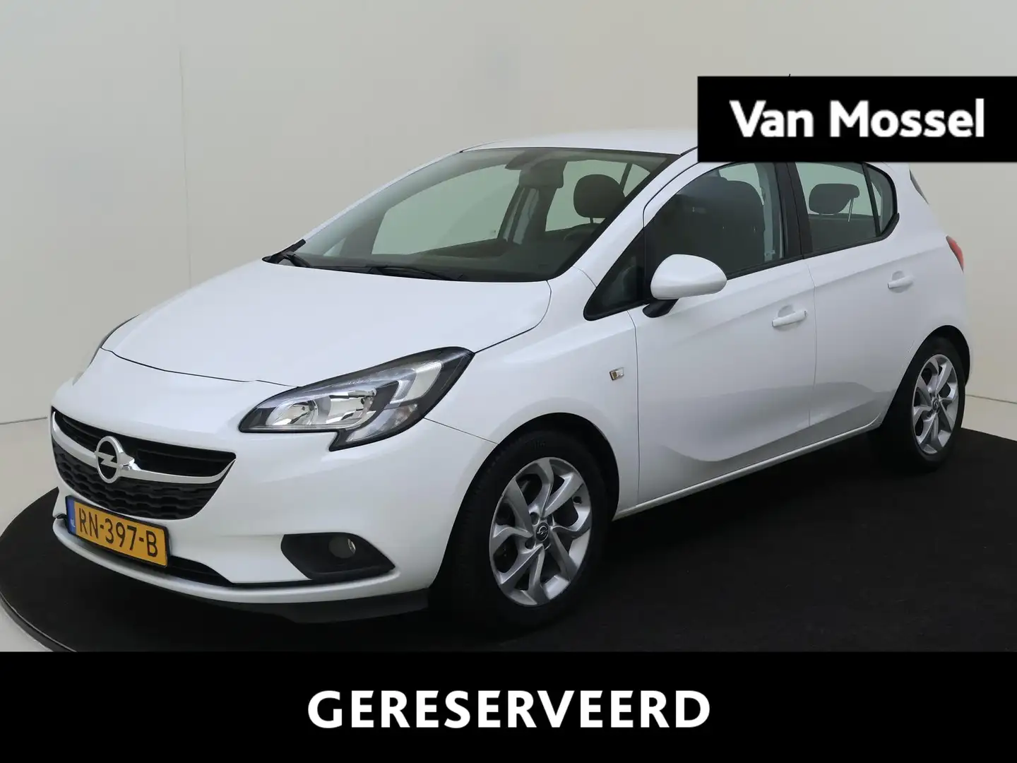 Opel Corsa 1.0 Turbo 90 PK Online Edition Airco | Navigatie | Blanco - 1