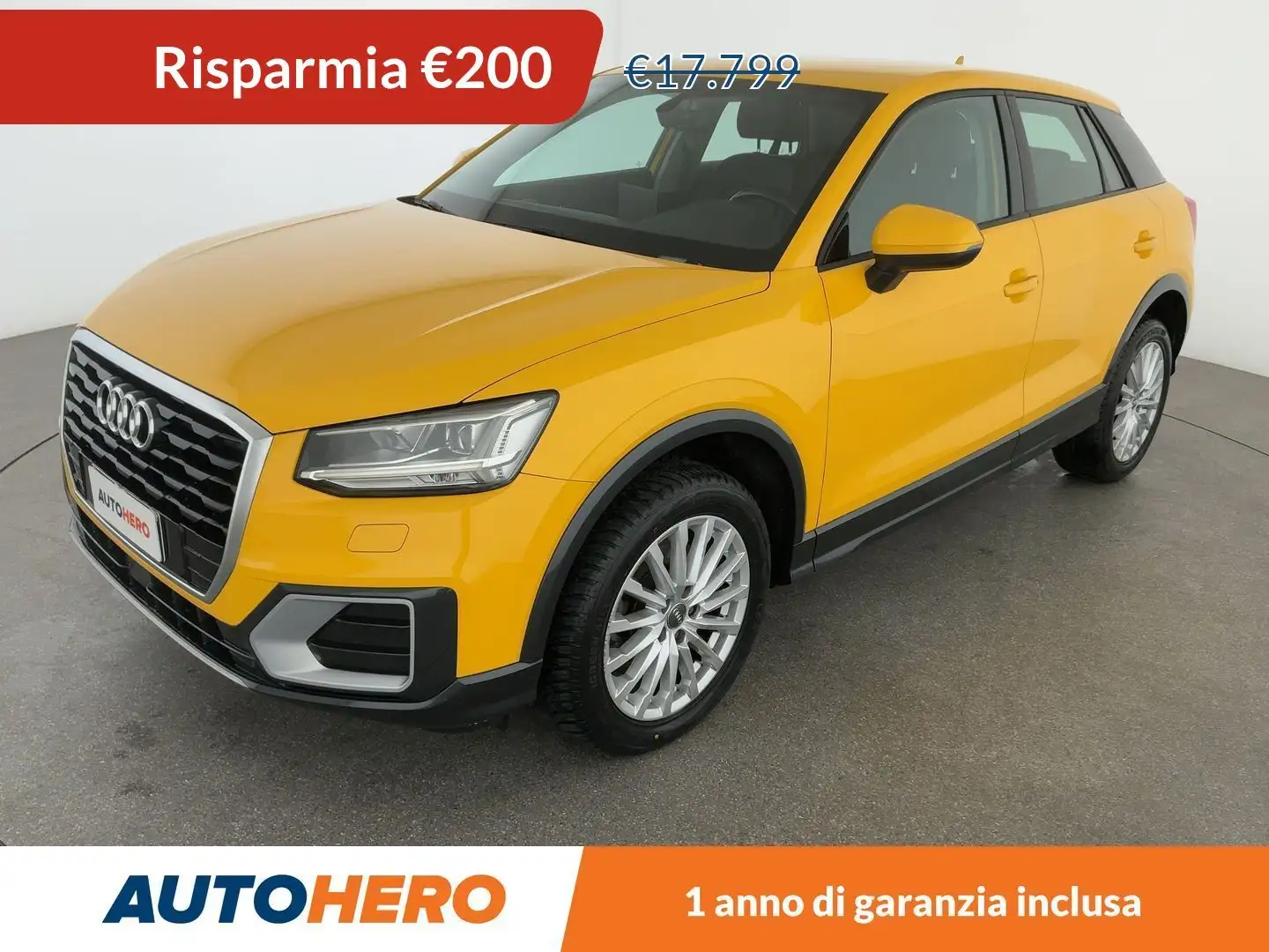 Audi Q2 1.6 TDI Design S tronic Giallo - 1