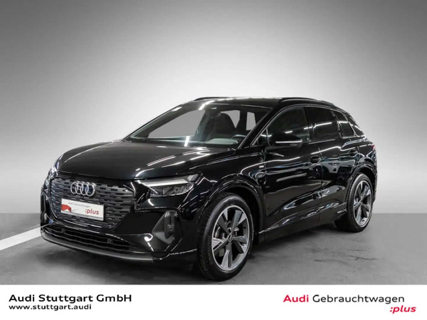 Audi Q4 e-tron 35 S line Pano VirtCo Standklima 20'' Schwarz - 1