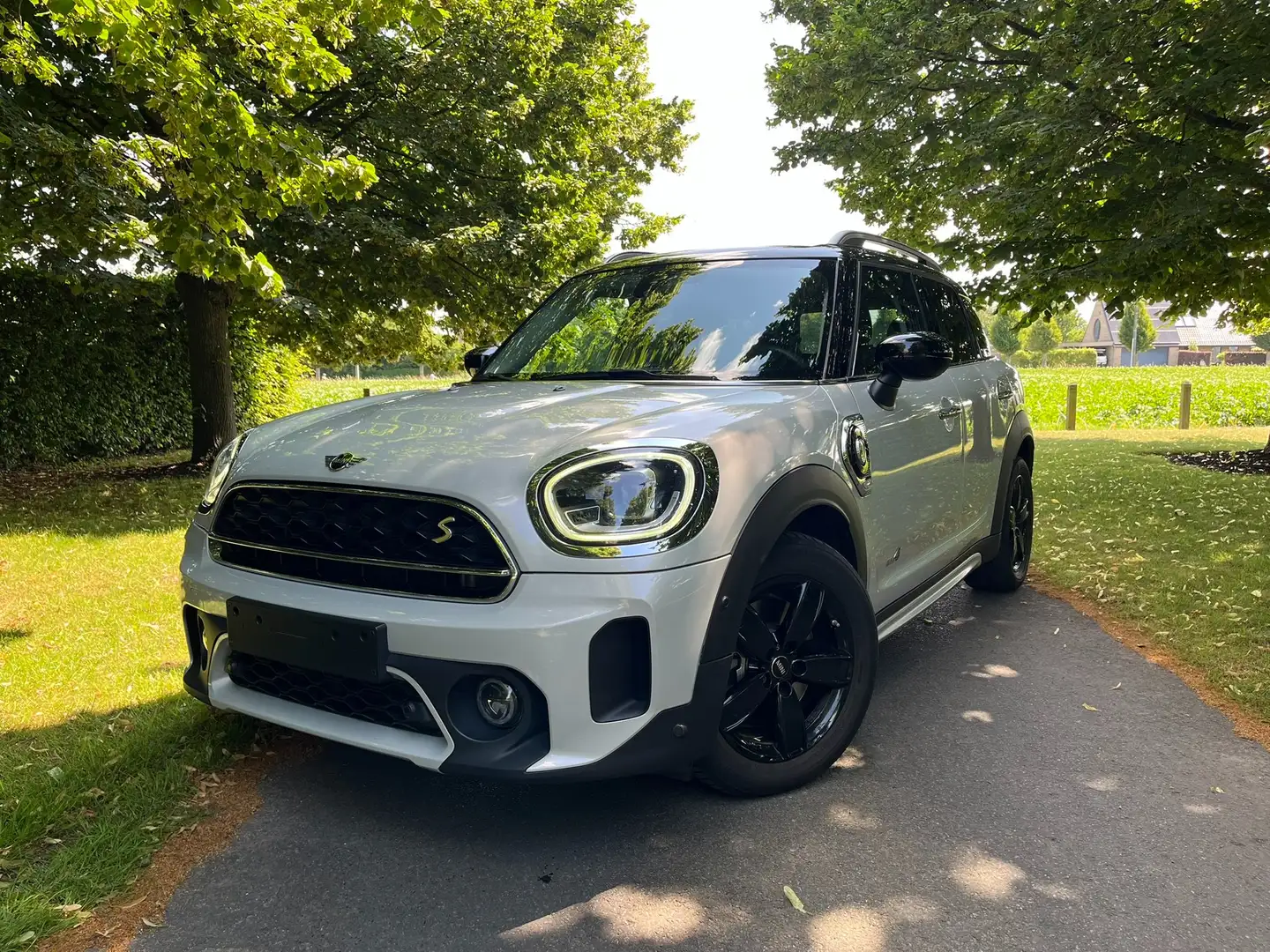 MINI Cooper SE Countryman 1.5 PHEV ALL4  LED Carplay ACC Black Pack Facelift Wit - 1