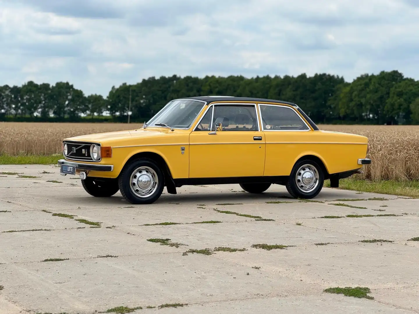 Volvo 142 De Luxe gerestaureerd in prachtige kleurstelli Geel - 2