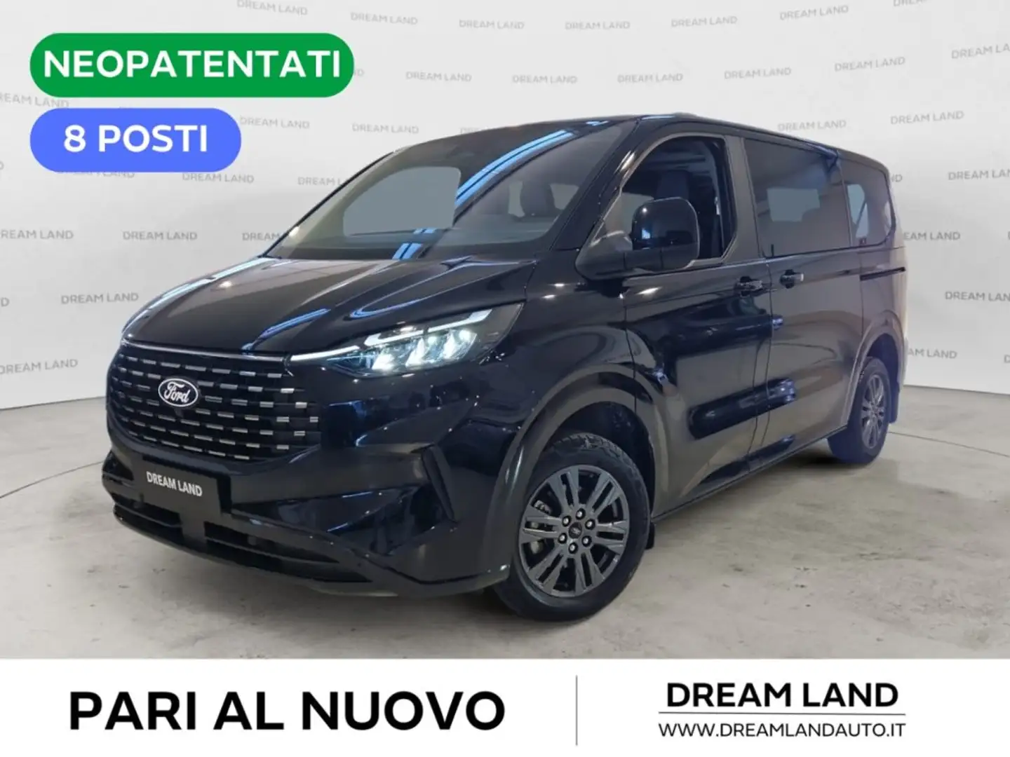 Ford Tourneo Custom 320 2.0 EcoBlue 136CV PC Titanium Noir - 1