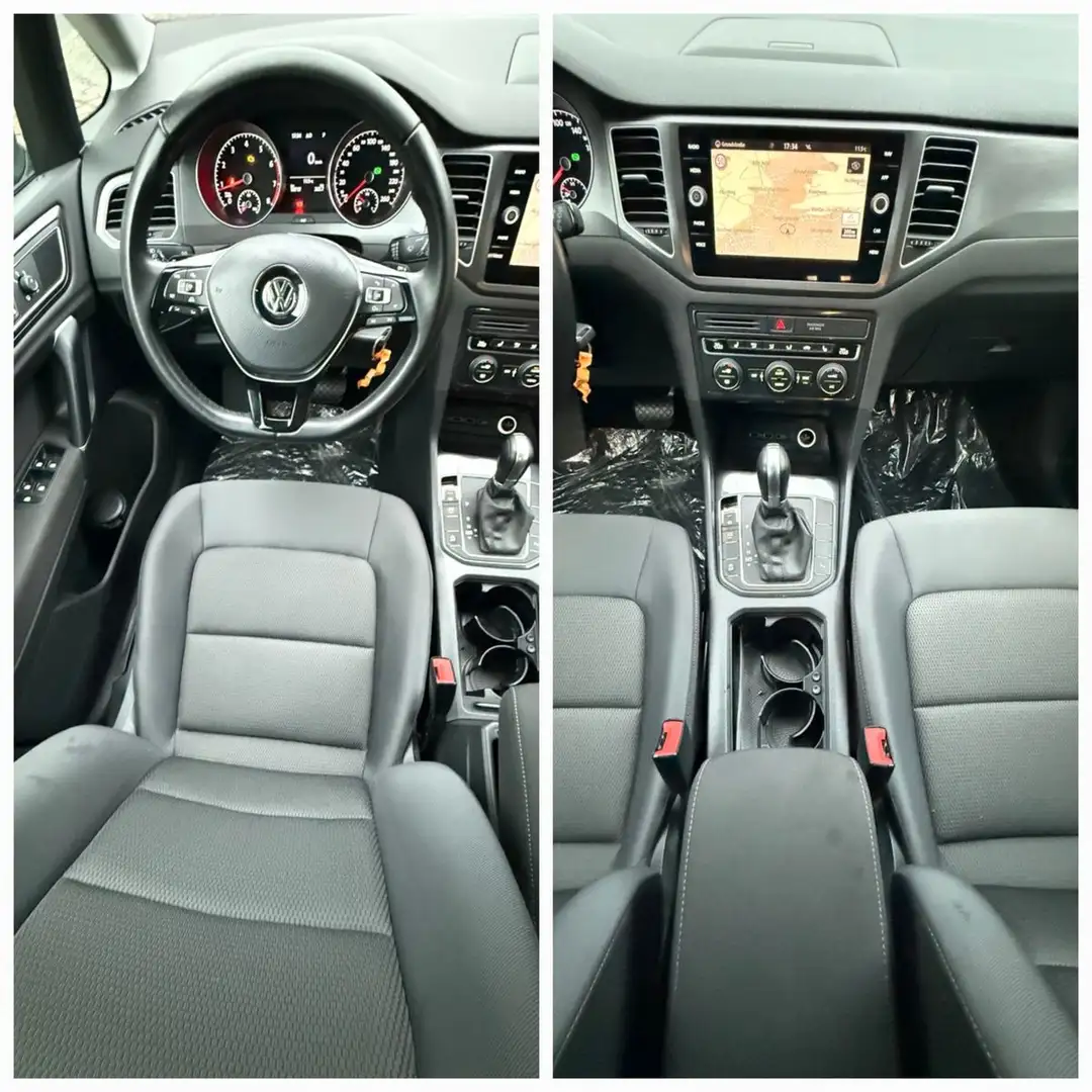 Volkswagen Golf Sportsvan TÜV27 ACC Navi Automatik Silber - 2