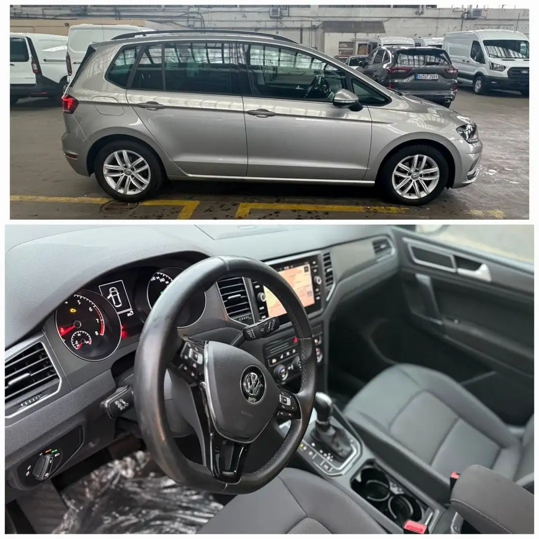 Volkswagen Golf Sportsvan TÜV27 ACC Navi Automatik Silber - 1
