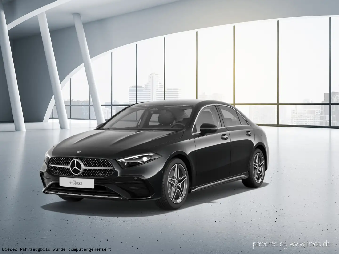 Mercedes-Benz A 250 A 250 4MATIC Limousine  AMG Line Navi/Pano.-Dach Schwarz - 2