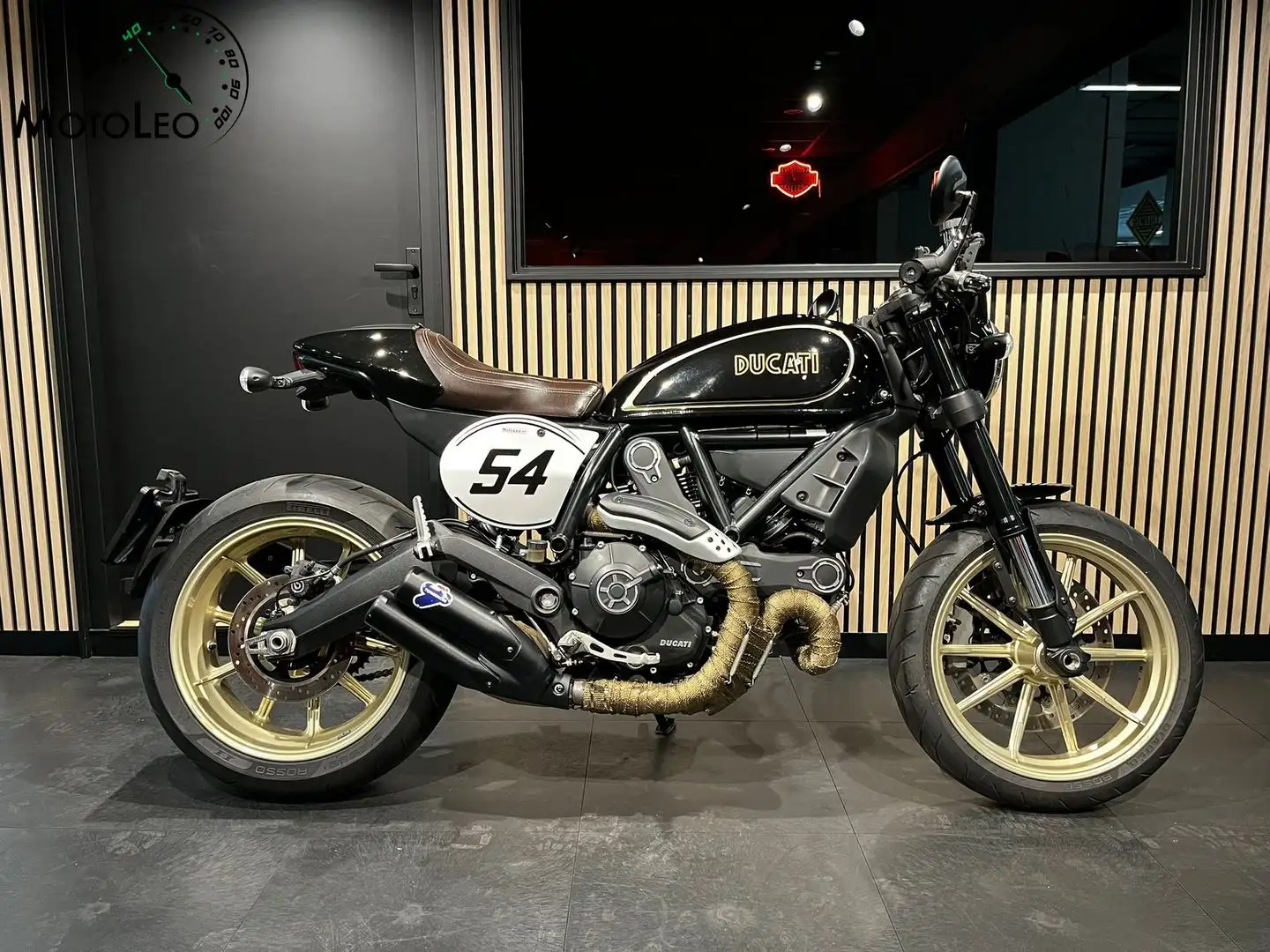 Ducati Scrambler CAFE RACER Negro - 1