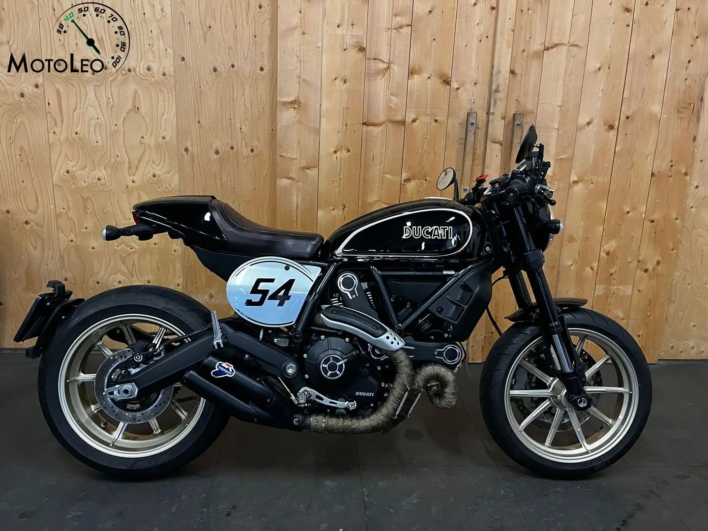 Ducati Scrambler CAFE RACER Negro - 1